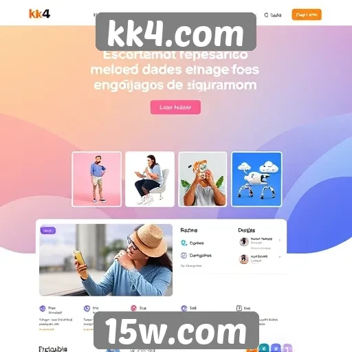 Experiência de usuário aprimorada no site de jogos kk4.com