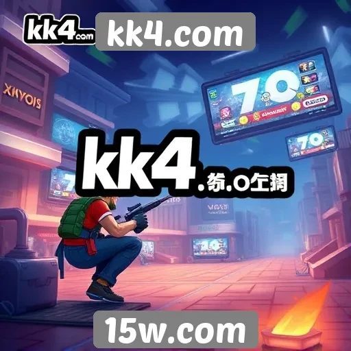 Plataforma kk4.com se destaca no mercado de games