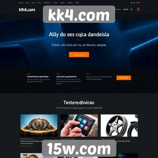 Mudanças no design do site kk4.com atraem usuários